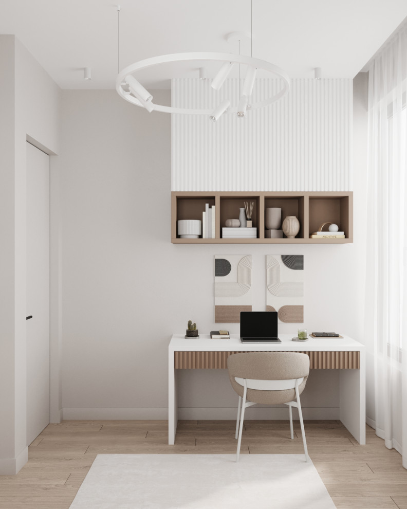 Завершённый дизайн-проект 3-комнатной квартиры в ЖК Nagatino i-Land