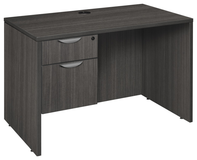 Regency Legacy 42 x 24 in. Executive Desk With Single Pedestal Drawer