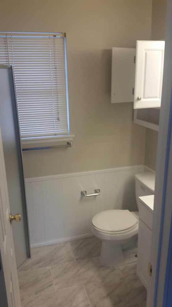 How to make master bathroom bigger