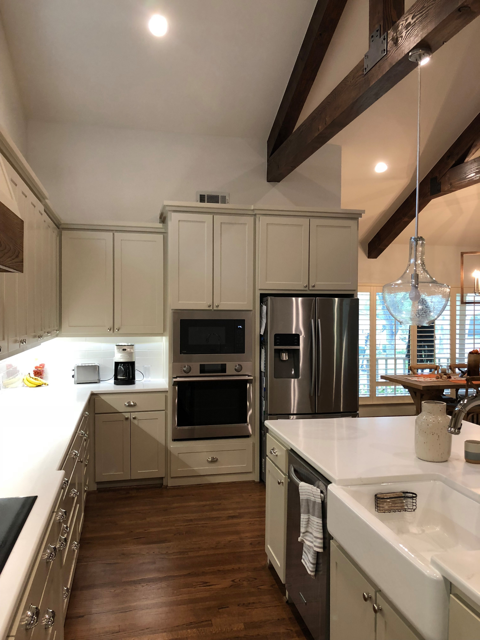 Lake Highlands Custom Home Remodel Kitchen Living Mud Room