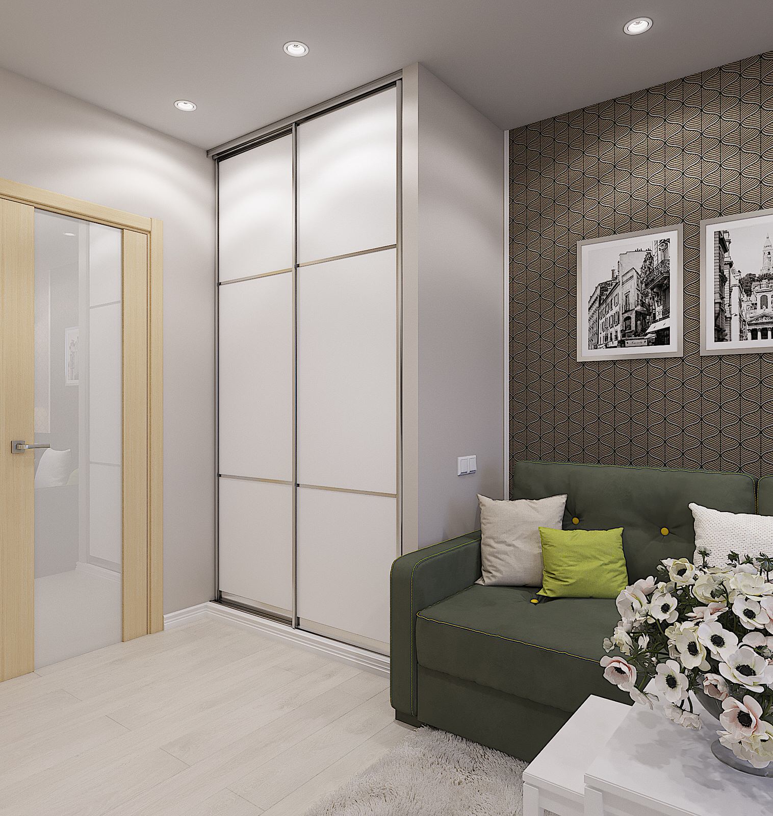 Проект двухкомнатной квартиры на пр.Ленина