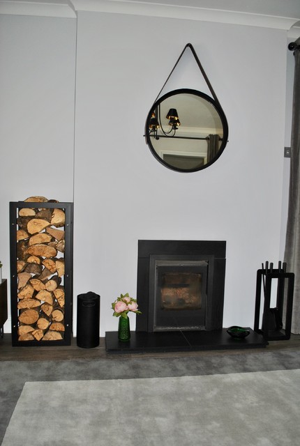 Living Room Makeover contemporary-vardagsrum
