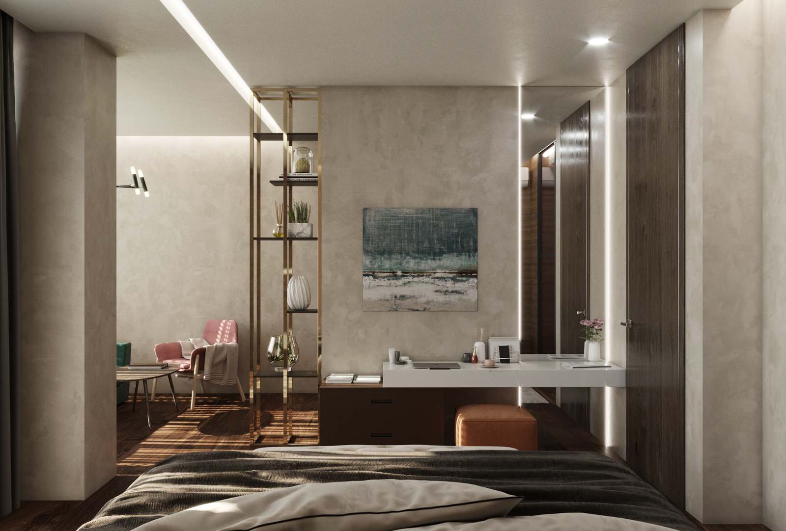 Дизайн квартиры в ЖК Метрополь г. Сочи