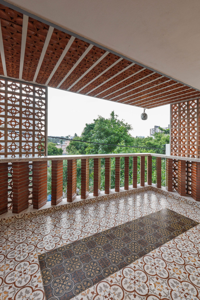 Inspiration for an Indian terrace & balcony in Bengaluru.