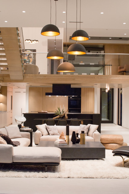 Beach contemporary-vardagsrum