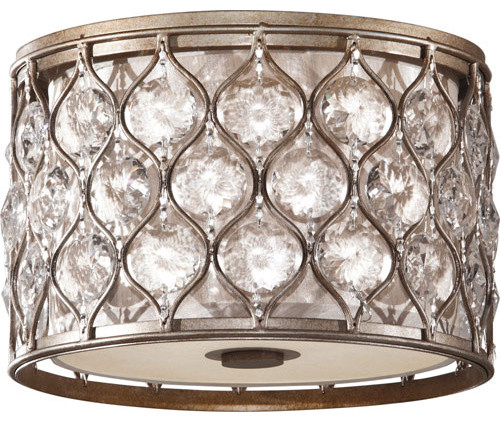 Guest Picks 20 Fabulous Ceiling Lights, Lucia Crystal Semi Flush Chandelier Ceiling Light