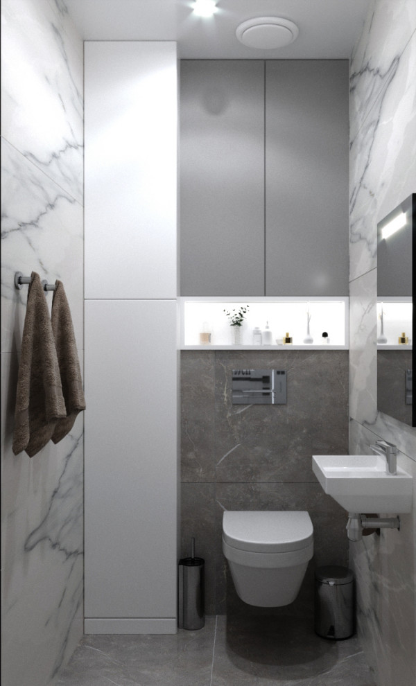 интерьер сан узла