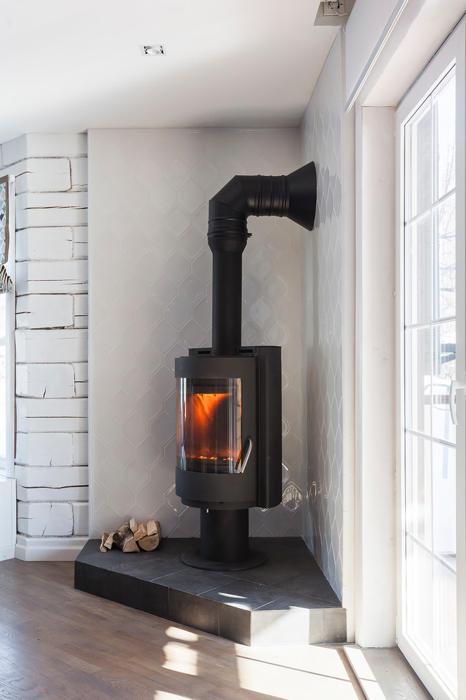 Гостиная под готовой крышей