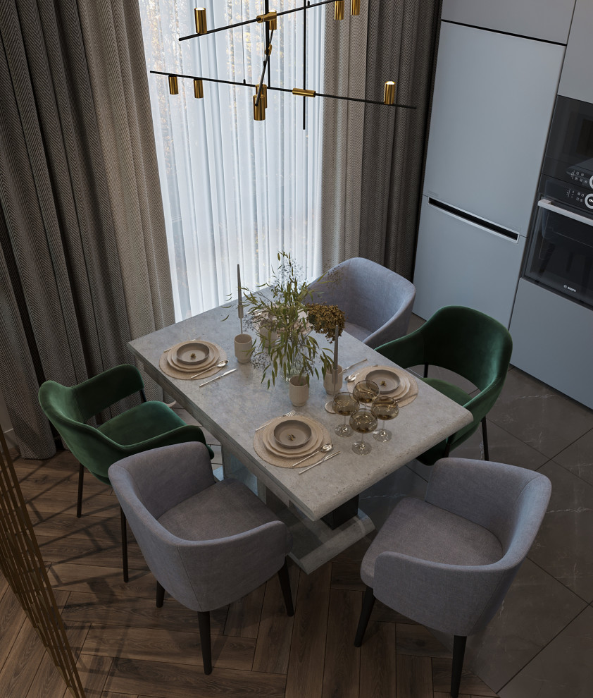 Проект 3-х комнатной квартиры в ЖК Каширка like