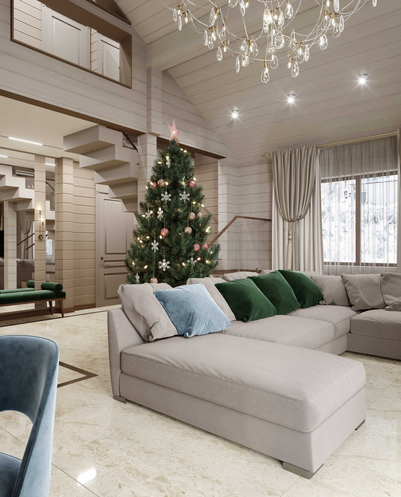 Дом  с запахом дерева