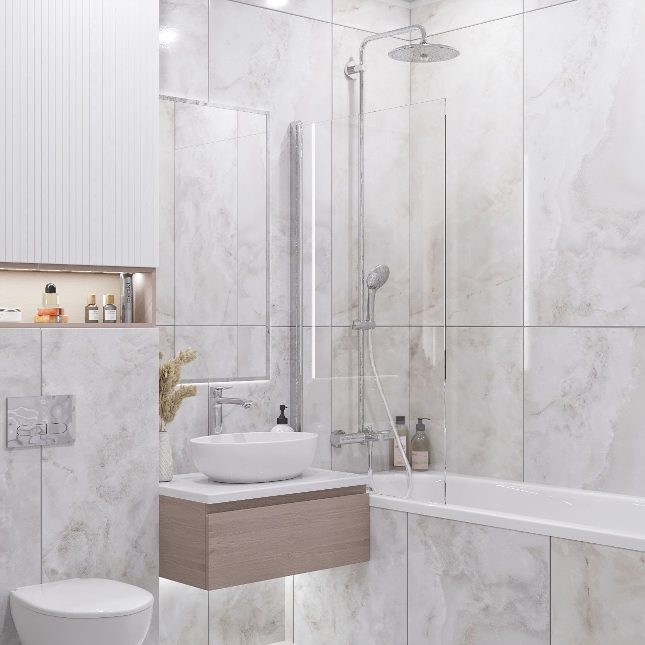 Дизайн-проект однокомнатной квартиры 40 кв.м