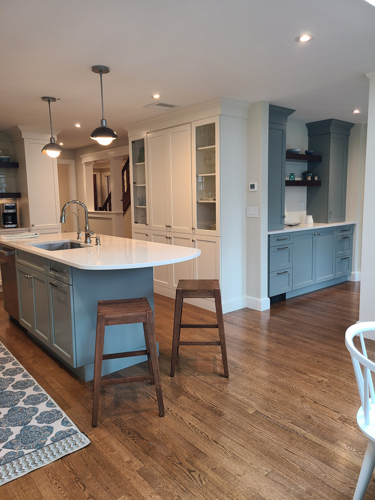 Kitchen - transitional kitchen idea in Boston
