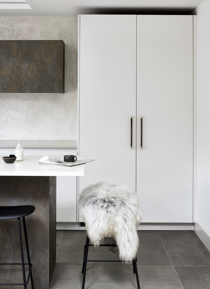 Contemporary kitchen in London.