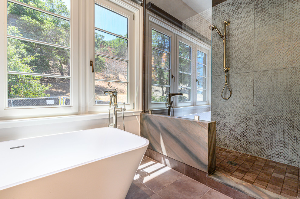 Menlo Park Custom Homes - Transitional - Bathroom - San Francisco - by ...