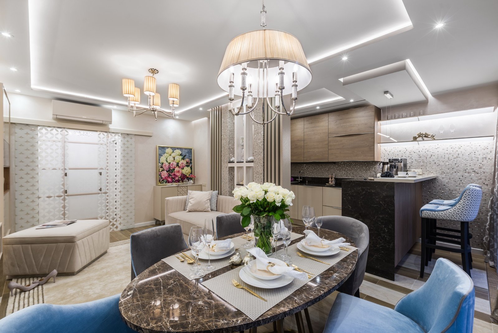 Квартира для бизнес-вумен и ее сына, чемпиона России в легкой атлетике