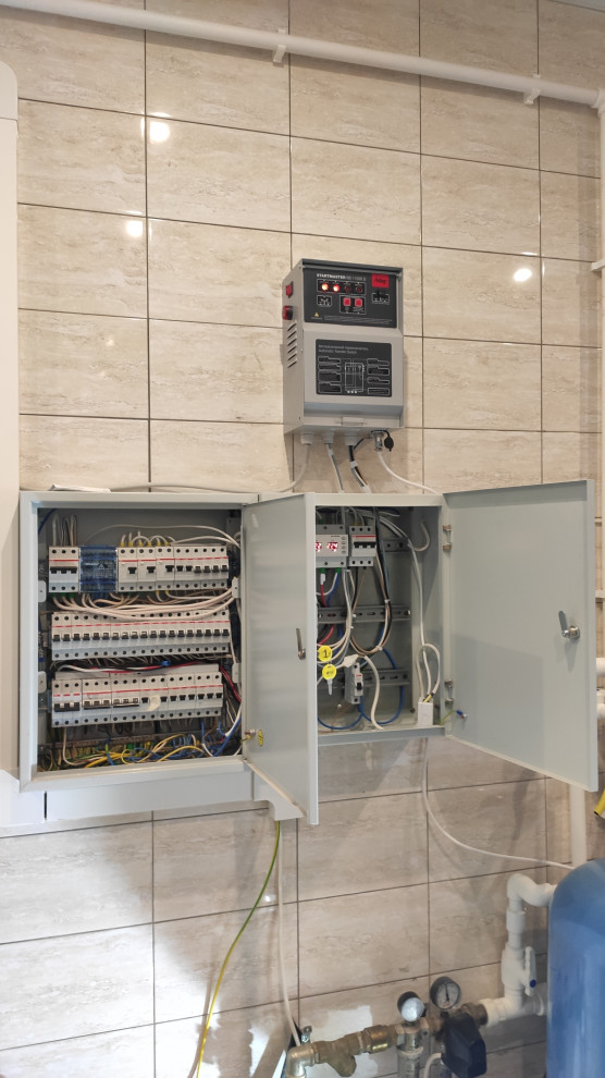 Подключение генератора к ГРЩ через АВР