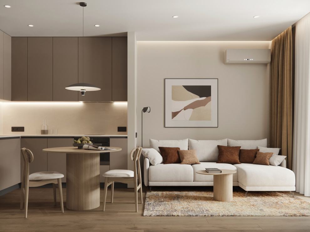 ЖК «Черная речка», квартира в стиле джапанди