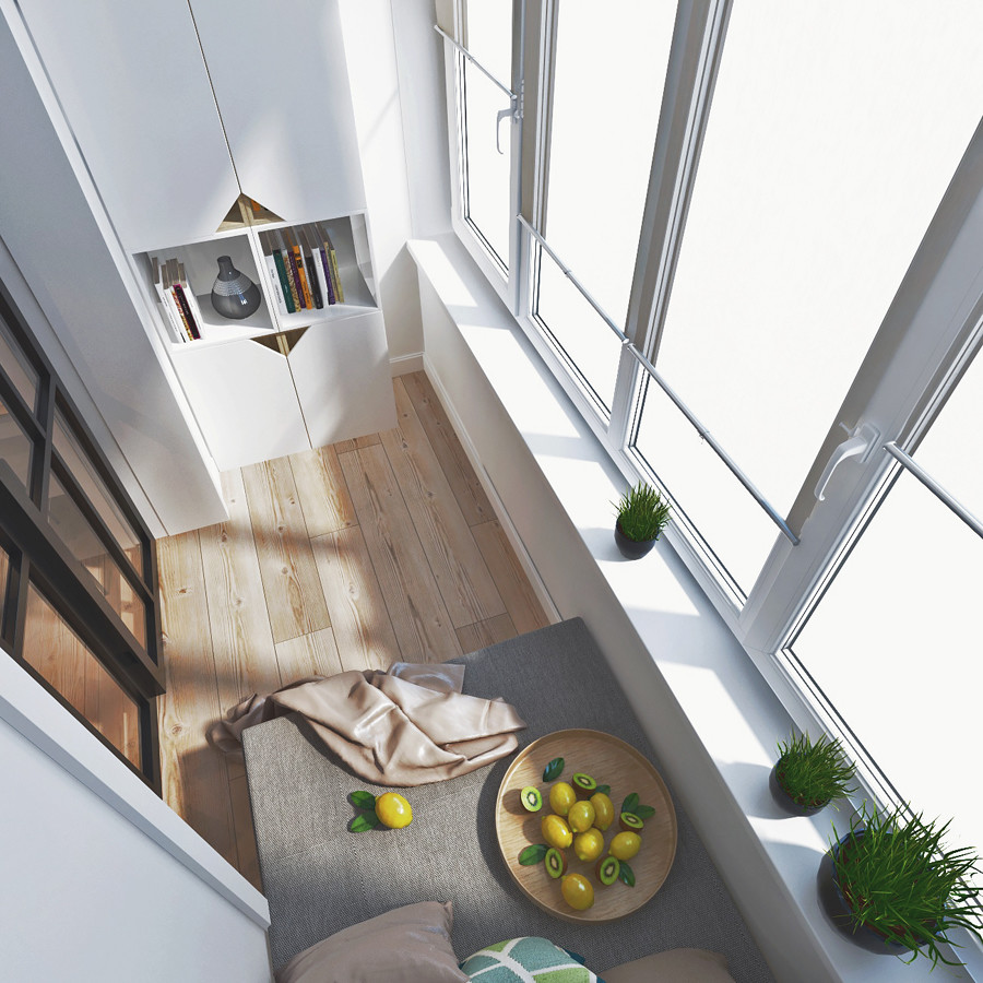 дизайн-проект интерьера квартиры по ул. Некрасовская в г. Владивостоке.