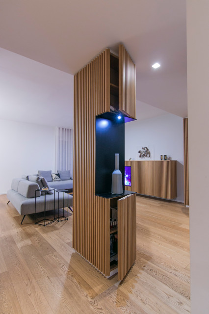 Interior design per un living contemporary-living-room