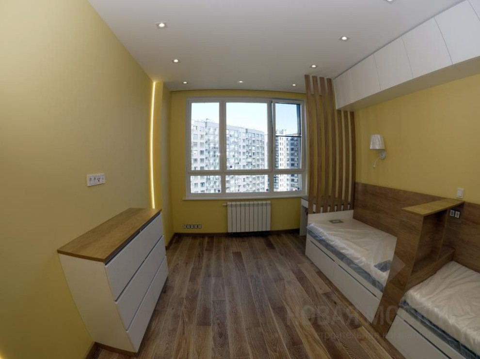 Ремонт трехкомнатной квартиры 93 кв.м в ЖК «Скандинавия»