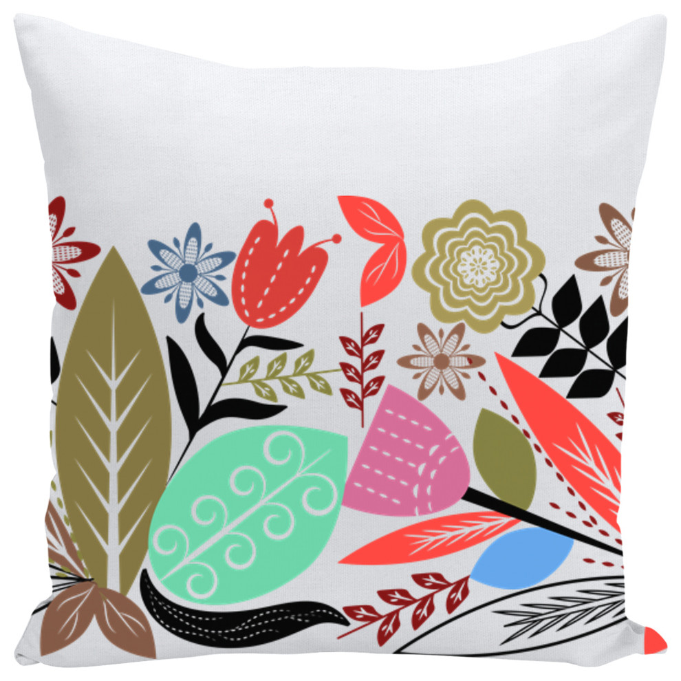 Blossom Throw Pillow, 20x20, Cover Only
