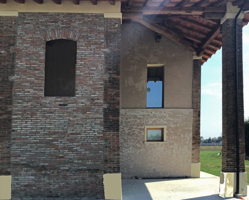 Recupero di un fienile dei primi 900 per una famiglia con figli