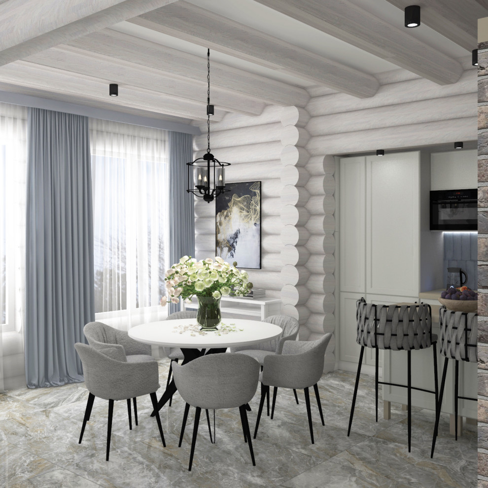 Проект загородного дома из сруба