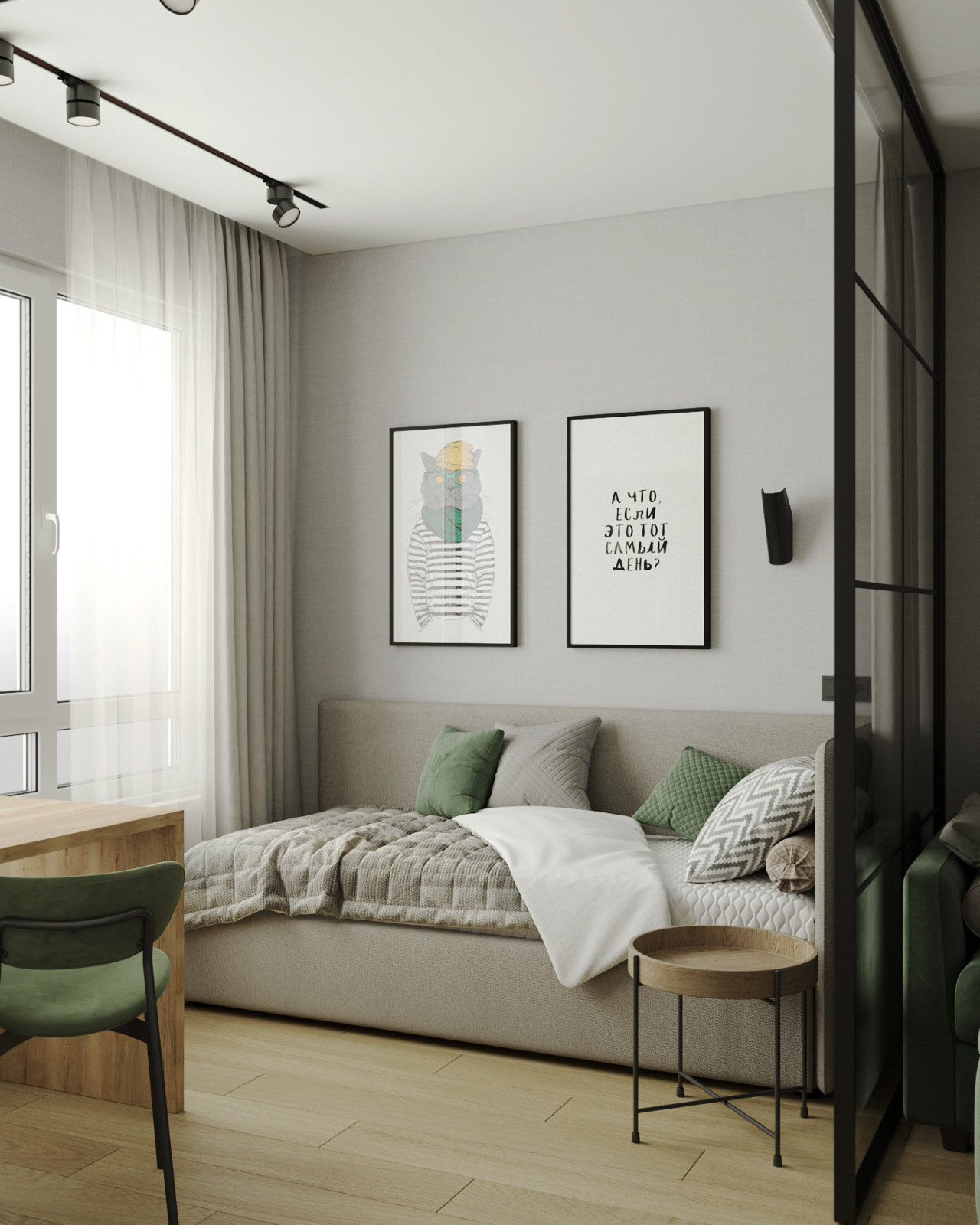 Двухкомнатная студия в ЖК "Новый горизонт". Новосибирск