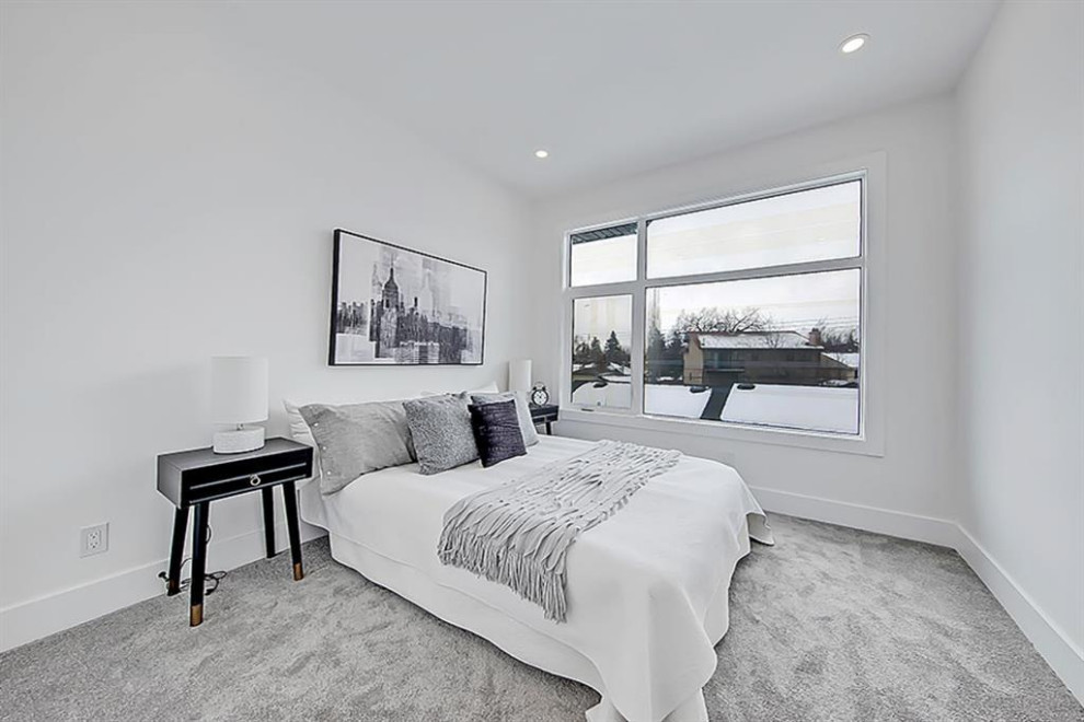 Home design - transitional home design idea in Calgary