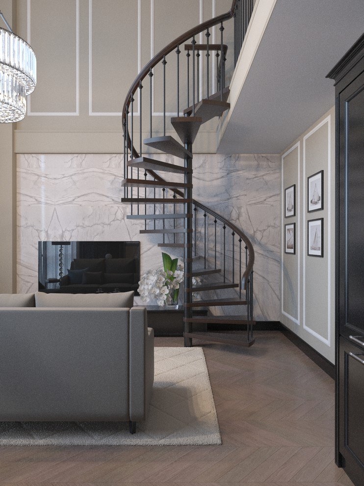 Двухуровневая квартира на бауманской