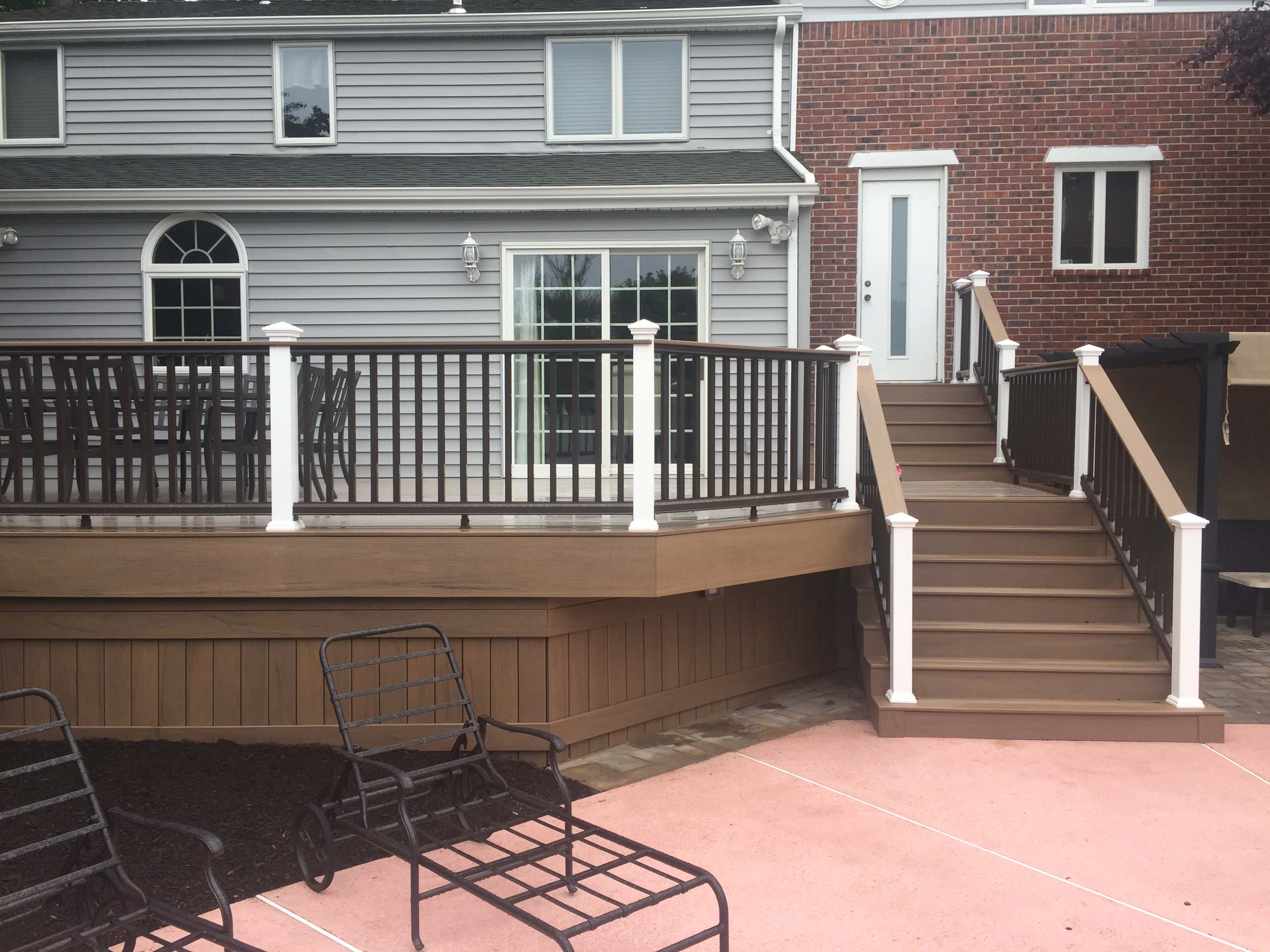 Patio deck renovation
