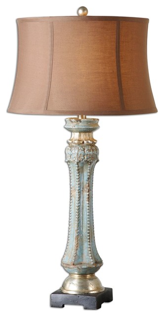 Uttermost Deniz Blue Table Lamp