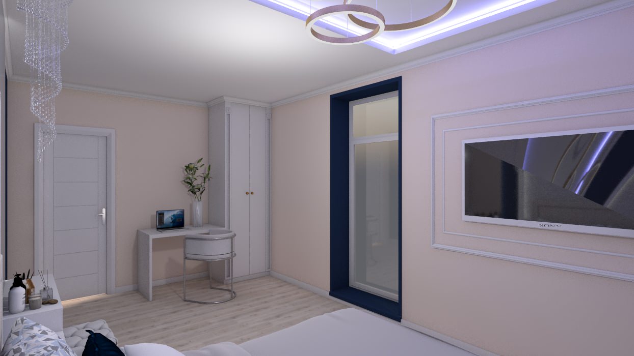 Дизайн проект 3-х комнатной квартиры "Пифагор"