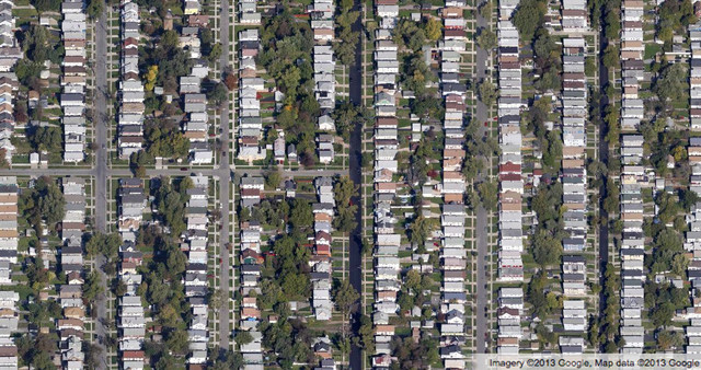 America's Housing Patterns from Above traditional