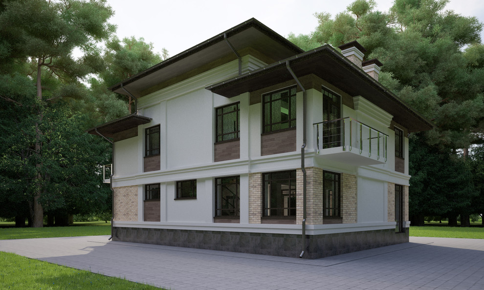 серые русты у сосен