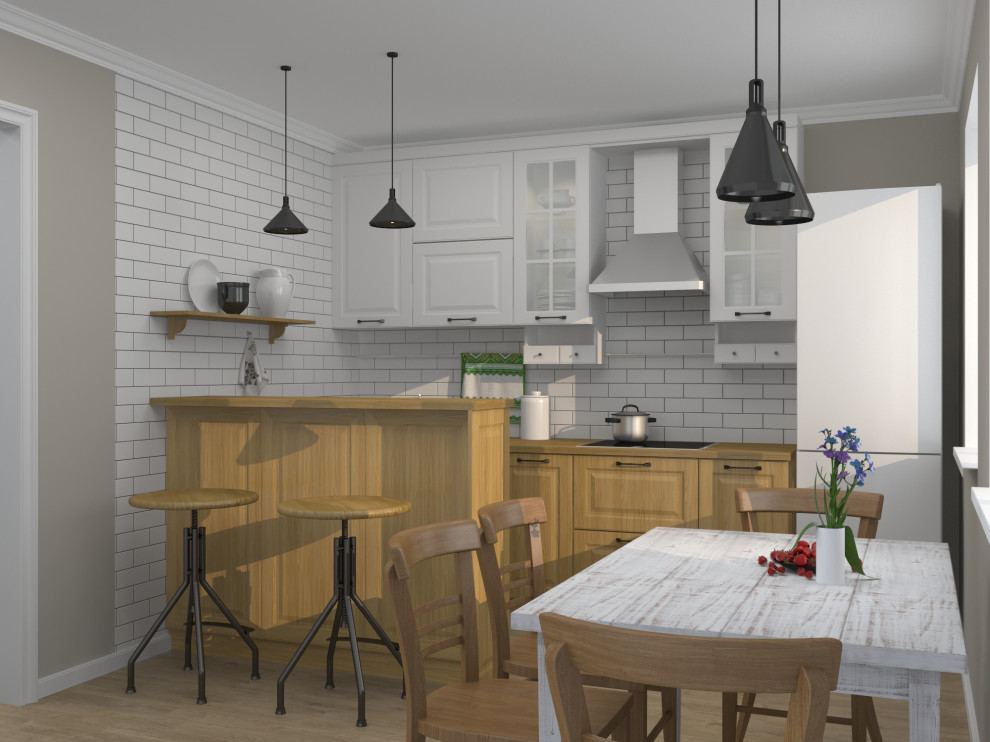 Дизайн кухни в Скандинавском стиле