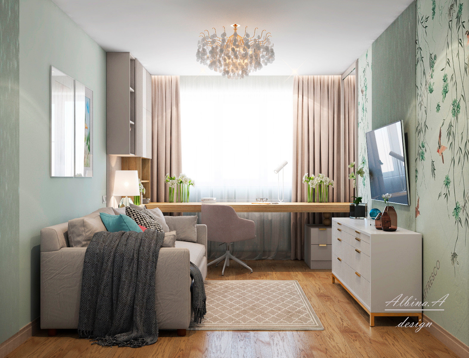 Квартира в г. Ижевск с панно 2021