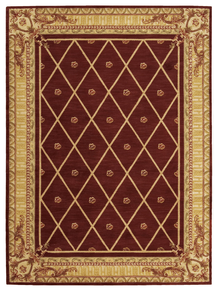 Nourison Ashton House Sienna Area Rug, 5'6"x7'5" Traditional Area