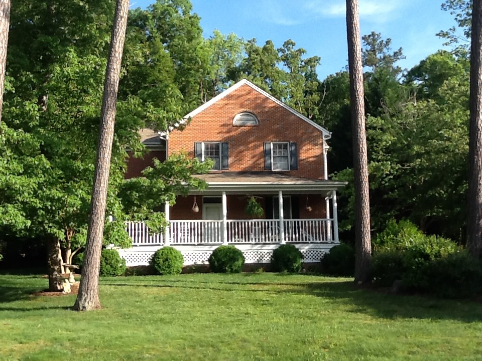 Homes built around Chapel Hill, North Carolina