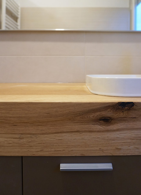 Piano del lavabo contemporary-bathroom