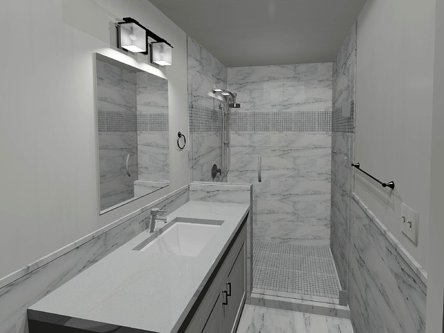 Virtual renderings traditional-rendering