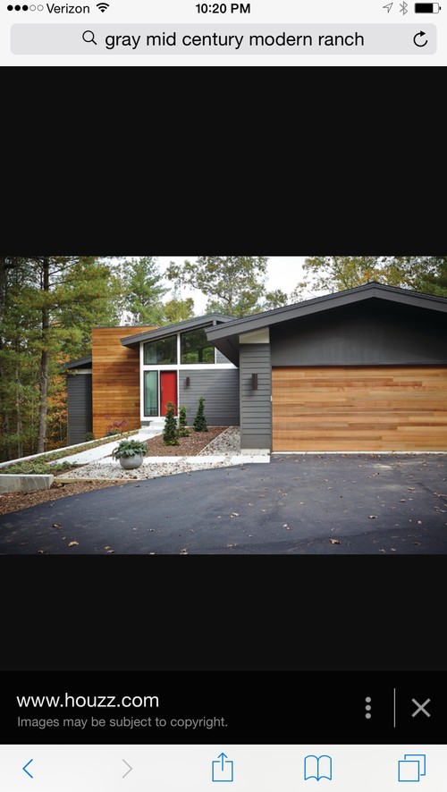 Mid Century Modern Exterior Paint Colors Color As The House Or Same Main Door Etc Yellow Is My And I Have Attached A Few Other Homes Like Of