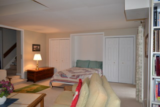 Family room/Bedroom combination w/ a Murphy Bed 