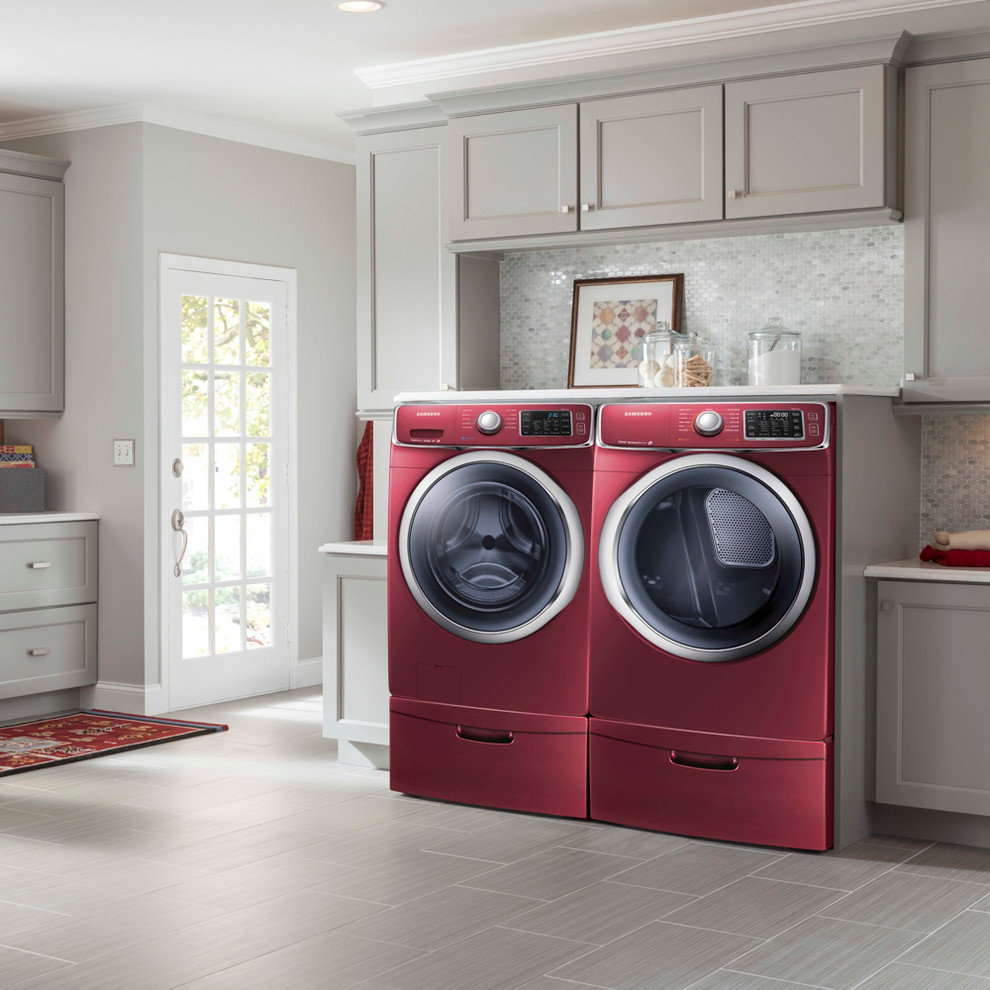 Samsung Laundry Appliances Contemporary Laundry Room Boston by