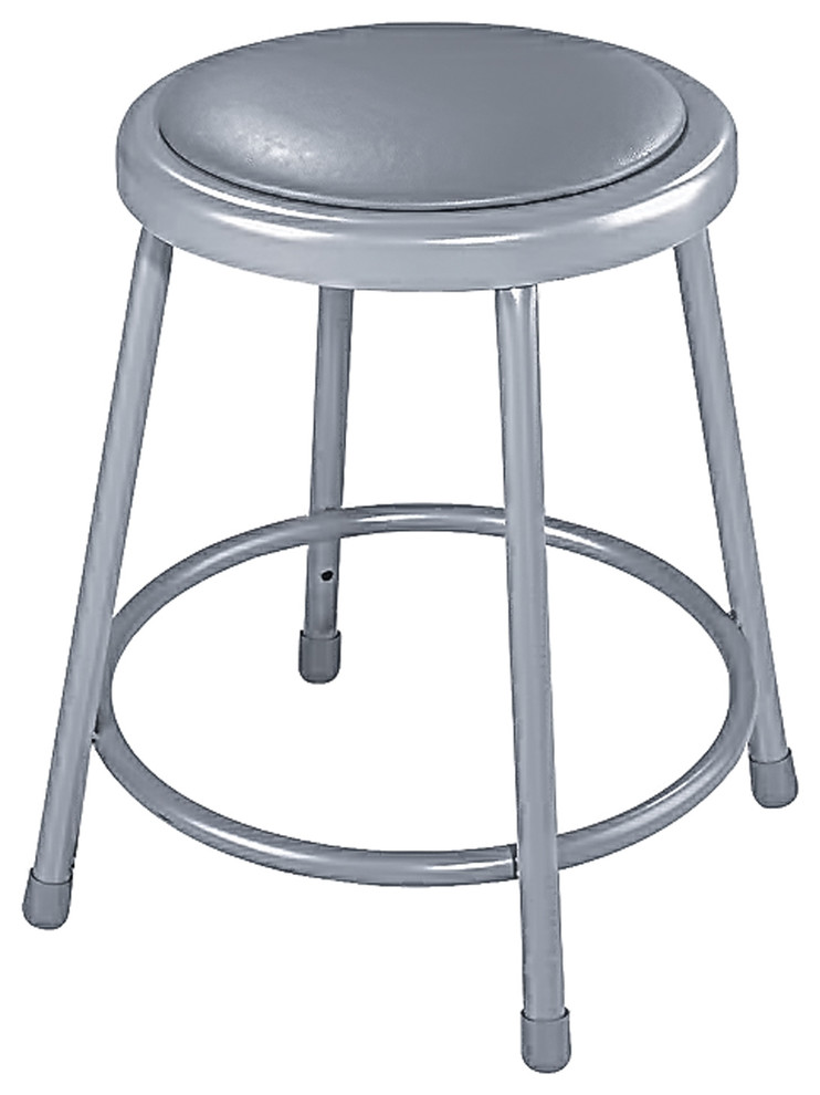 National Public Seating 18" Stool With Padded Seat