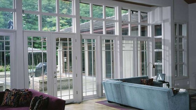 Eagle Windows modern-buntglasfenster
