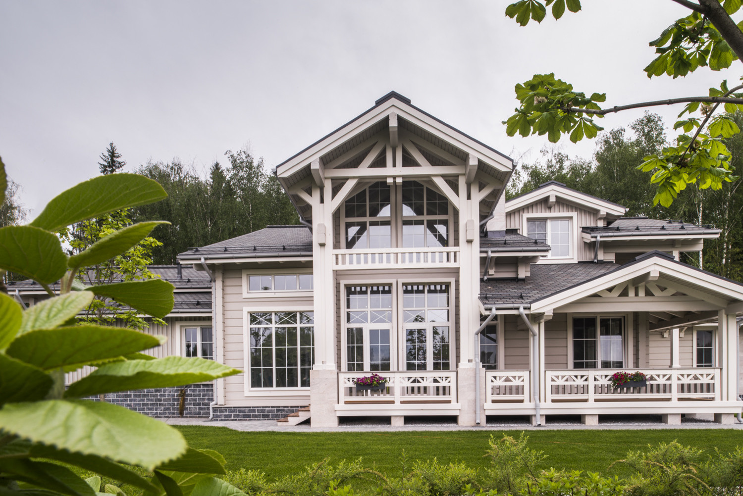 IDEA FOREST загородный дом из клееного бруса