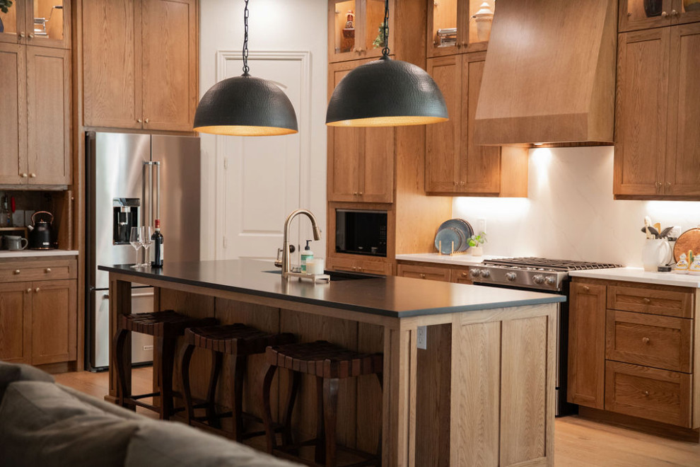 Kitchen + Primary Bathroom