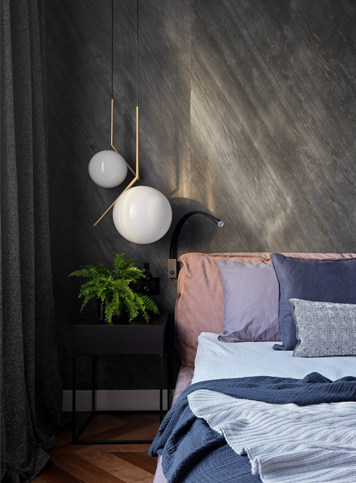 Apartment with grey shades in Saint-Petersburg