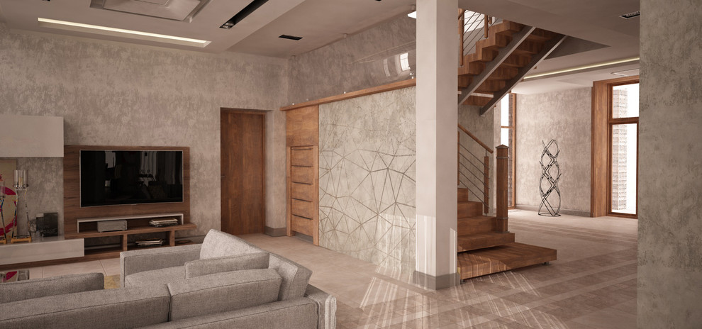 Интерьер частного дома в Подмосковье